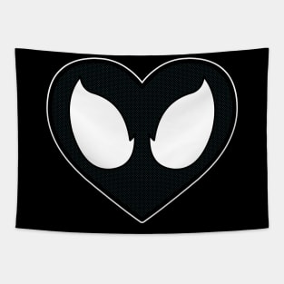 Black Web Tapestry