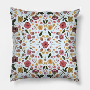 folklore floral pattern Pillow