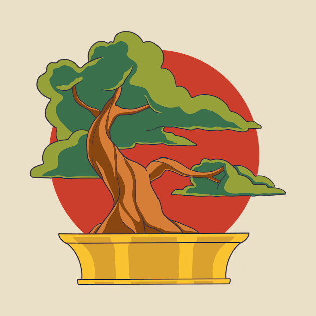 Bonsai Tree by frenchtoastt