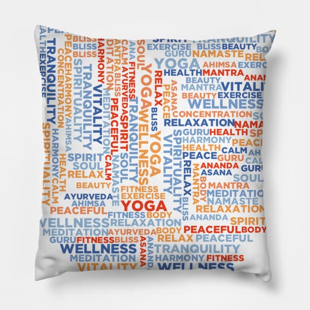 Yoga Pillow by lemirbashir