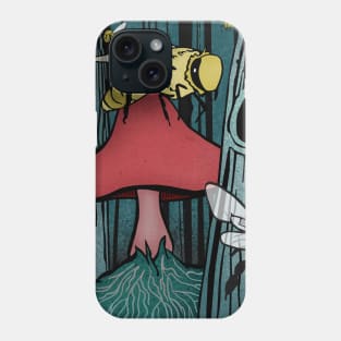 Mushroom Bee Phone Case