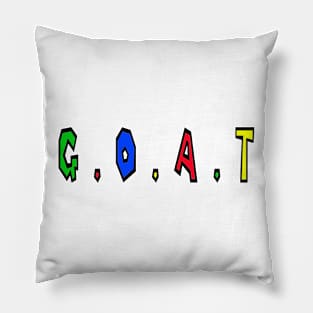 G O A T Pillow