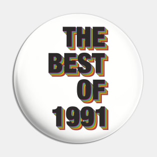 The Best Of 1991 Pin