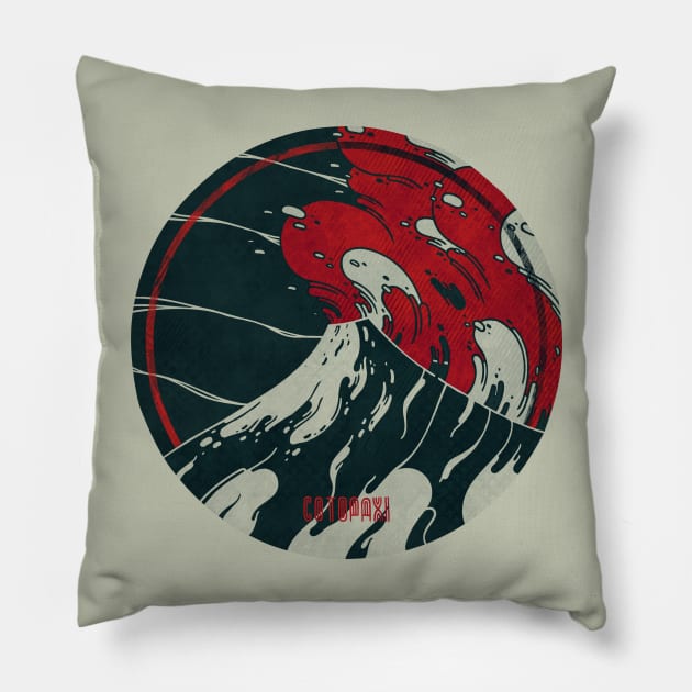 Cotopaxi Pillow by againstbound