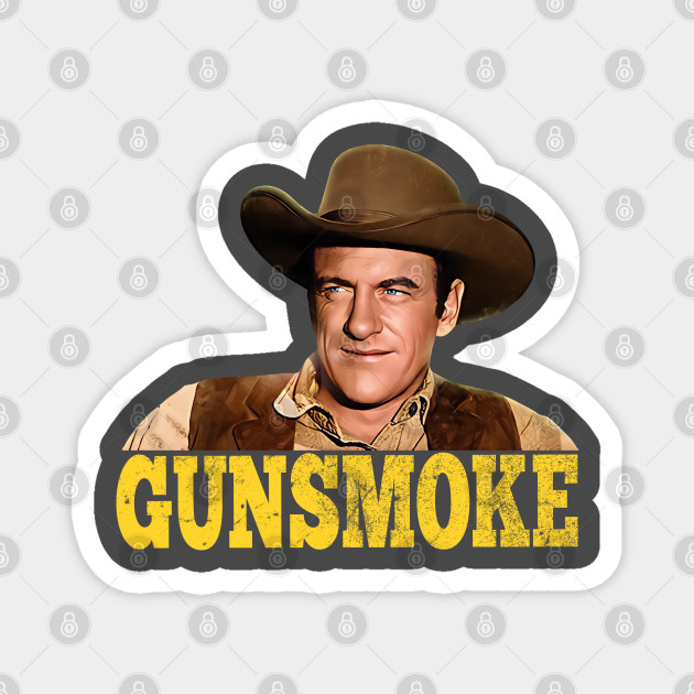 Gunsmoke Matt Dillon Classic Tv Shows Magnet TeePublic