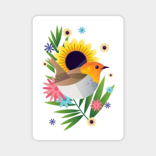 Tropical Robin Magnet