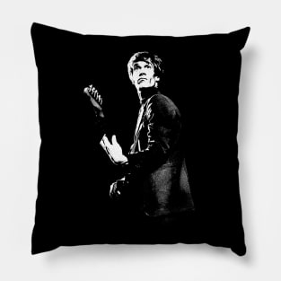 Wilko Johnson --- Retro Fan Artwork Pillow