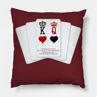 Queen of Hearts Pillow