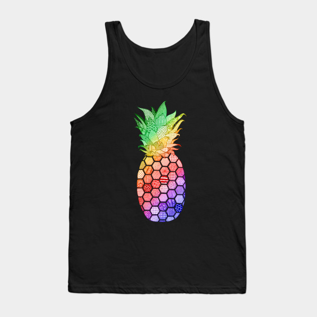 Zentangle Pineapple Pineapple Tank Top Teepublic