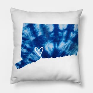 Tie Dye Connecticut Pillow