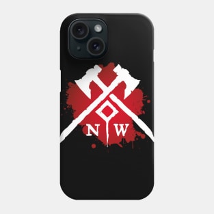 New World - blood and white design Phone Case