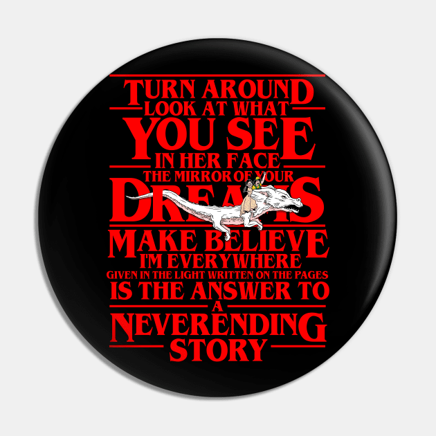 The Answer To A Neverending Story Pin by zerobriant