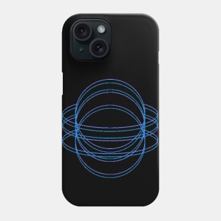 Symmetrical Whirlwind Planet Phone Case