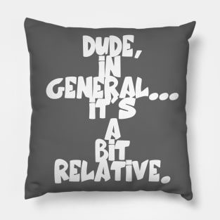 Einstein Relative Theory Pillow