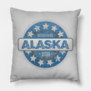 Alaska Logo Pillow