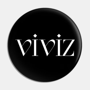 Viviz logo Pin