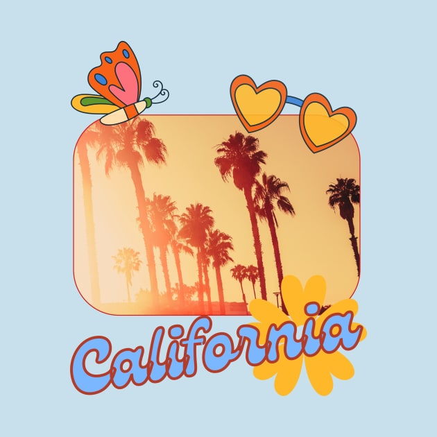 Retro California Vibes by WearablePSA