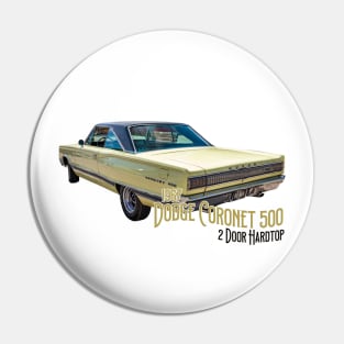 1967 Dodge Coronet 500 2 Door Hardtop Pin