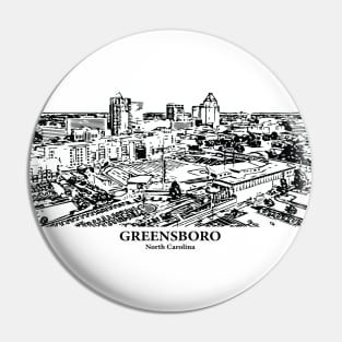 Greensboro - North Carolina Pin