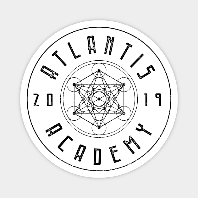 Atlantis Academy 2019 Logo Magnet by NatureMagick