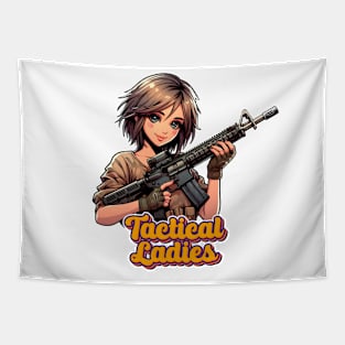 Tactical Girls' Frontline Tapestry