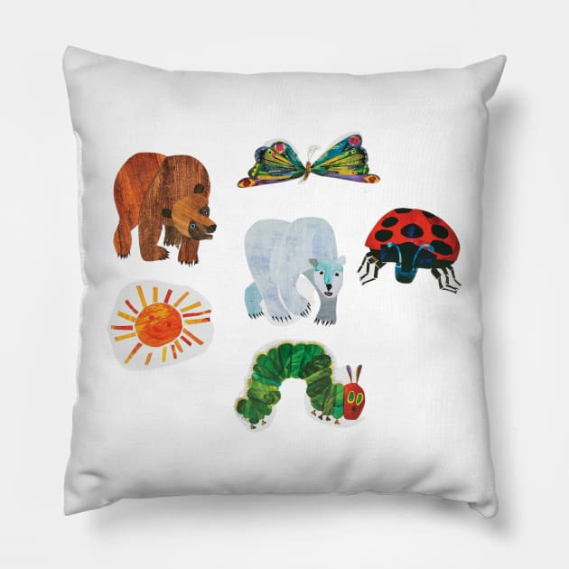 pack of Eric Carle Pillow by Bequeat