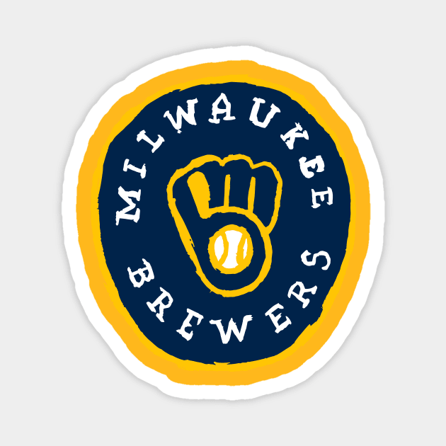 Milwaukee Breweeeers 07 Magnet by Very Simple Graph