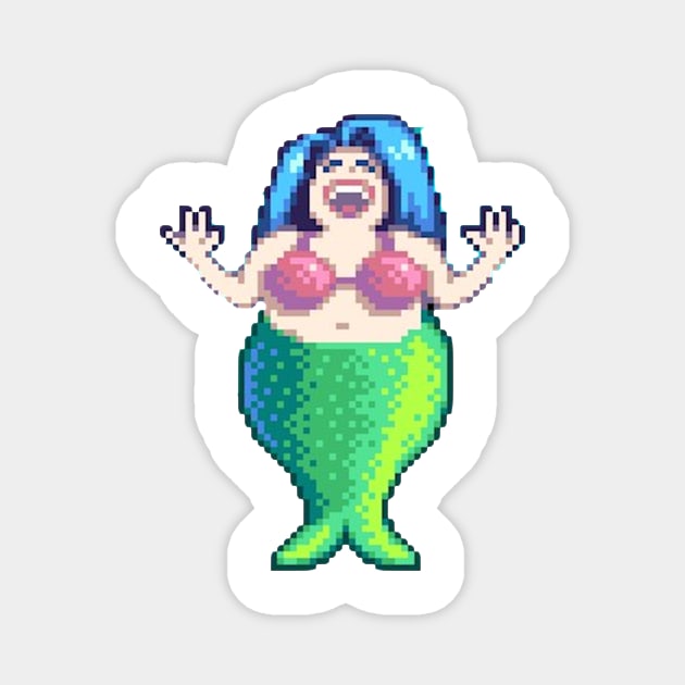 Stardew Valley Mermaid Magnet by r9440