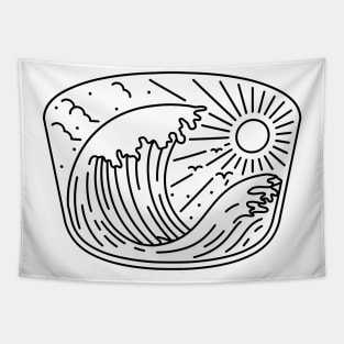 Good Wave Tapestry