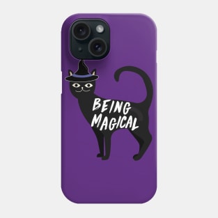 Being Magical Cat Phone Case