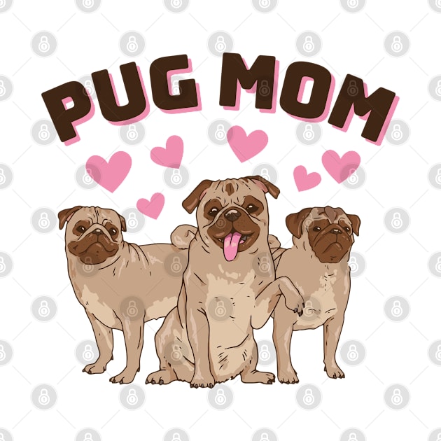 Pug Mom by Bruno Pires