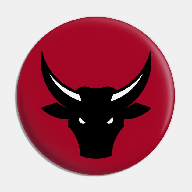 Bull / Taurus / Ox / Bull Head (2C) Pin by MrFaulbaum