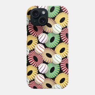 Abstract 3D Geometric Shapes Pattern Phone Case
