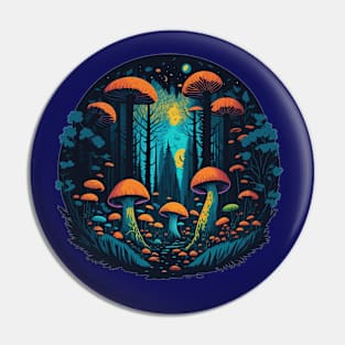 Magic world of mushrooms Pin