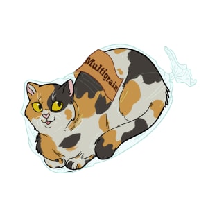 Catloaf: Multigrain (Calico) T-Shirt