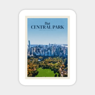 Visit Central Park Magnet