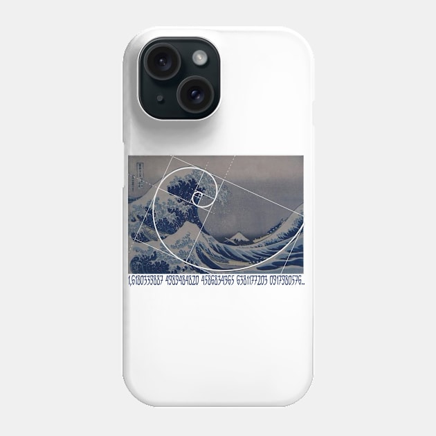 Big Wave in Kanagawa Phone Case by DarkCry