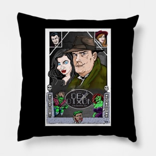 Dex Dixon Poster Art Pillow