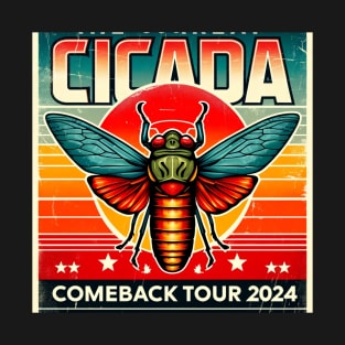 Cicada Comeback Tour 2024 T-Shirt