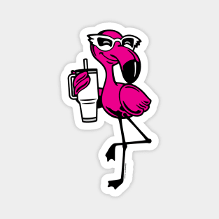 Flamingo Vibes Magnet