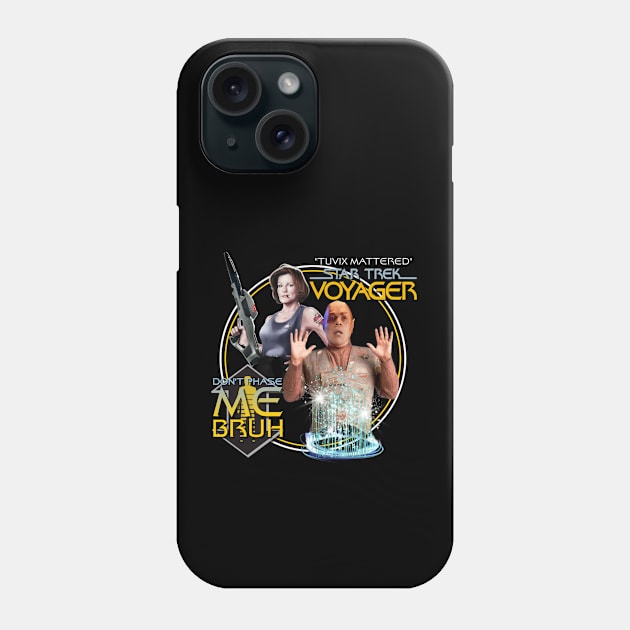 Tuvix Mattered Phone Case by David Hurd Designs