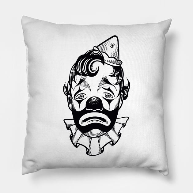 Clown Pillow by Adorline