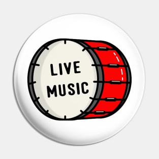 live music Pin