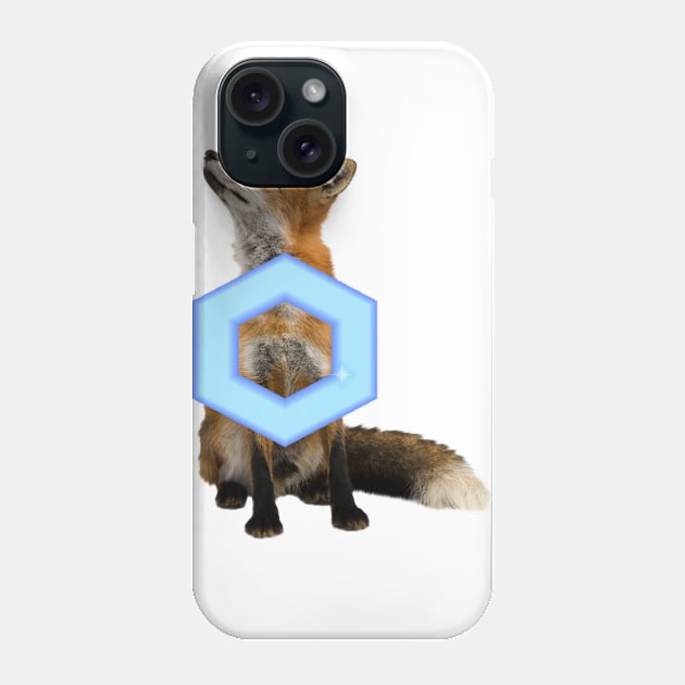 Fox Goes Blip Blip Shine Phone Case by dinkydong