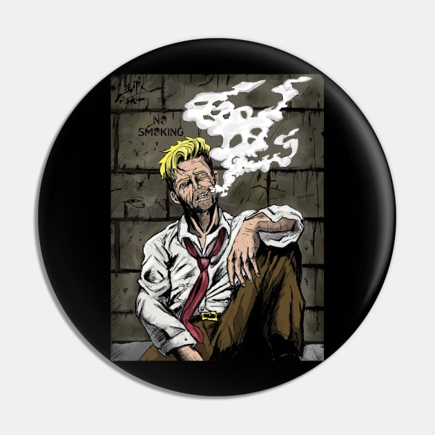 HellBlazer Pin by Art Of Lunatik