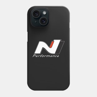 N Performance white Phone Case