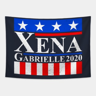 Xena and Gabrielle Tapestry