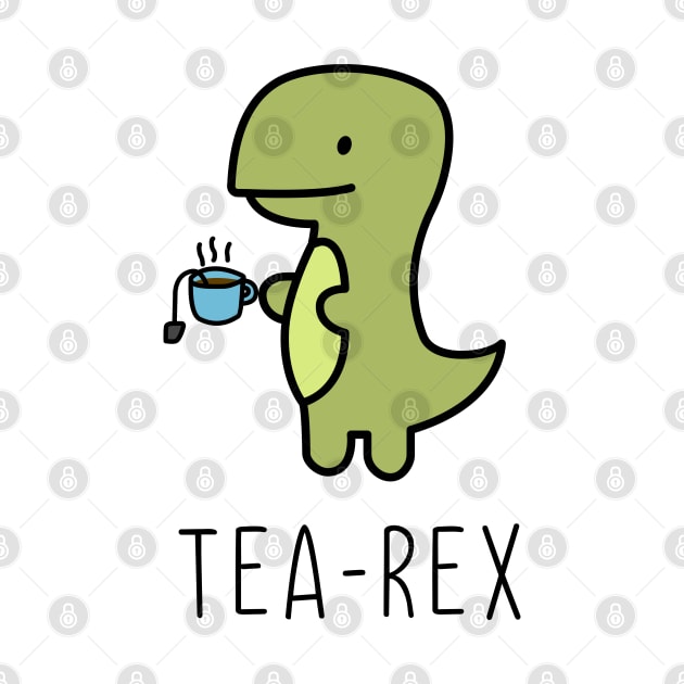 Tea-Rex Green Dino by Zakzouk-store