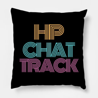 Track Logo for HP Chat Track Pillow