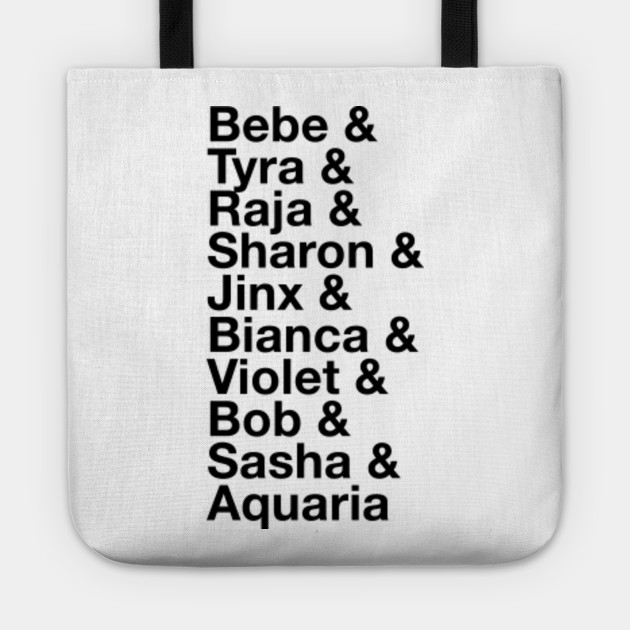 Drag Queen Winners All Names Season Ten Race Minimal Tee